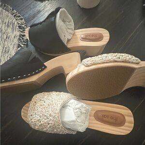 BRAND NEW CLOGS FROM THE SAK SIZE 9 NICE SHOES.